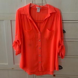 3/4 sleeve dress blouses - price is for both.